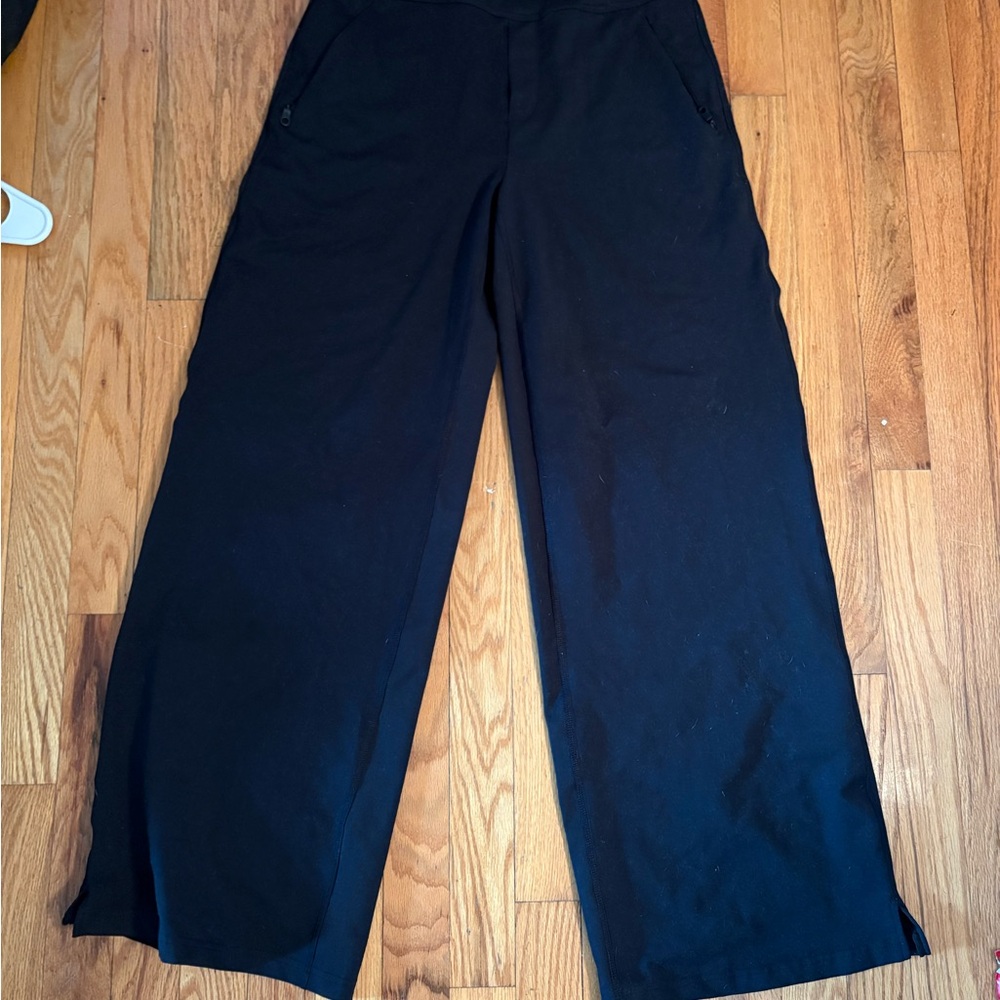 Black Wide-Leg Pants